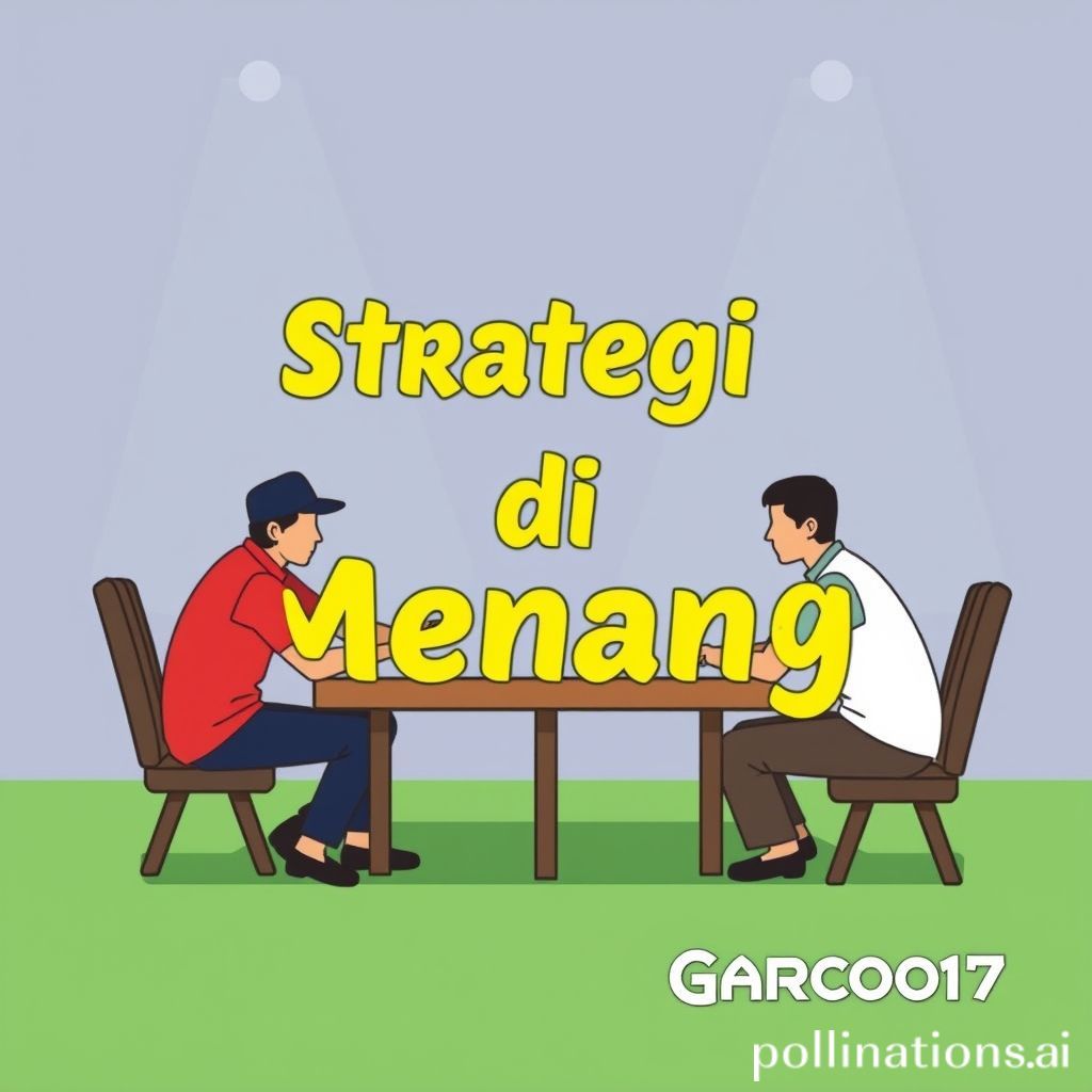 Strategi Jitu Menang di Gacor77